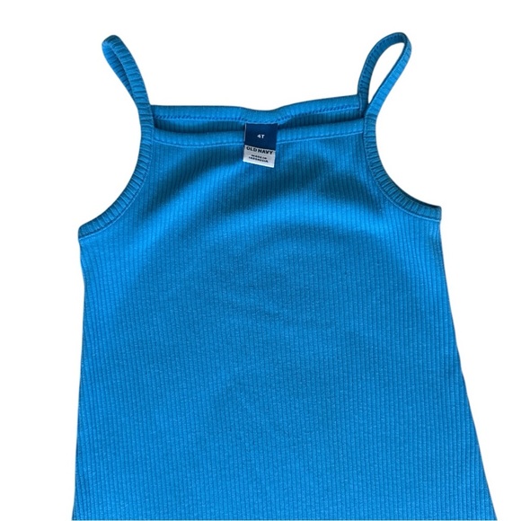 Old Navy Rib- Knit Spaghetti Strap Dress 4t - Picture 2 of 3